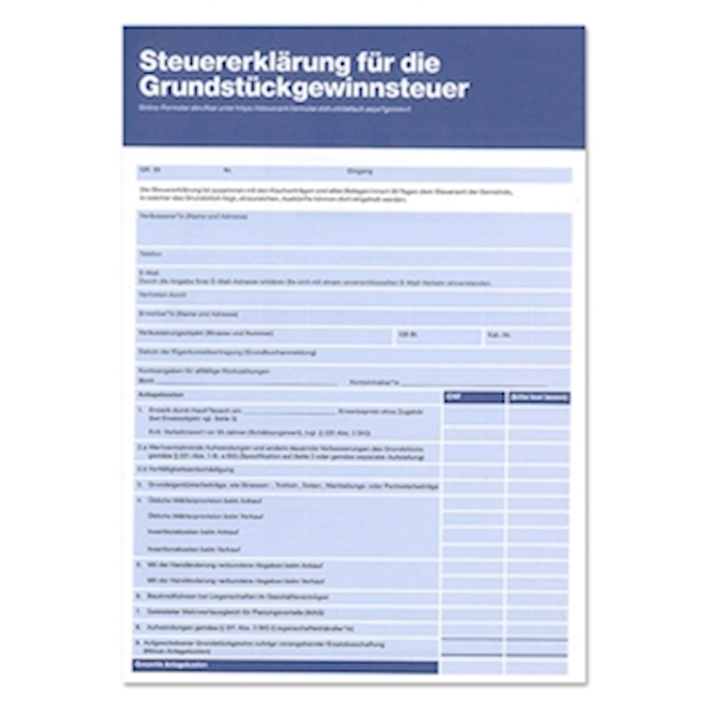 Steuererklärung für die