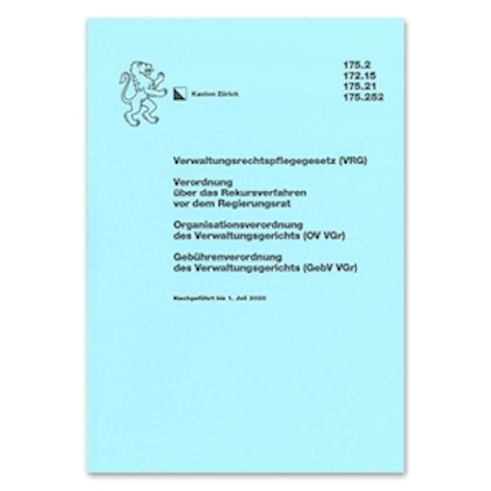 Verwaltungsrechtspflegegesetz