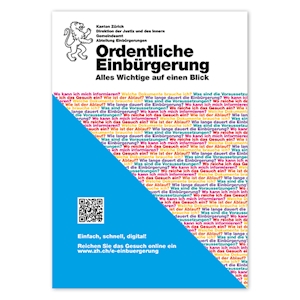 Flyer Einbürgerung, A5